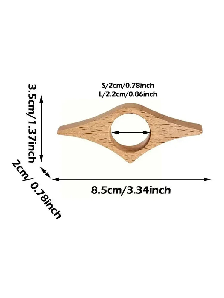 Wooden Thumb Book Holder - Classic