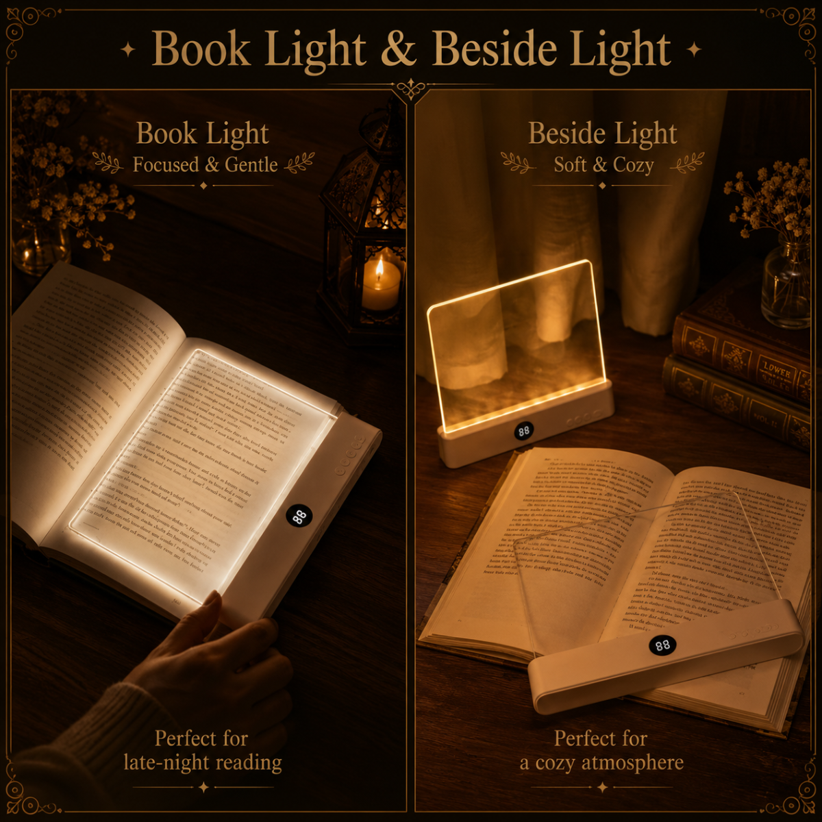 Nookra LumiPage™ Transparent LED Reading Light