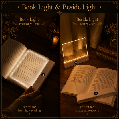Nookra LumiPage™ Transparent LED Reading Light