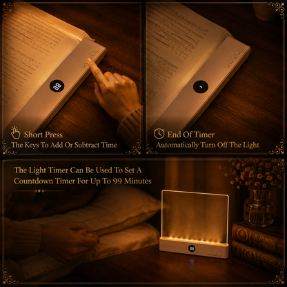 Nookra LumiPage™ Transparent LED Reading Light