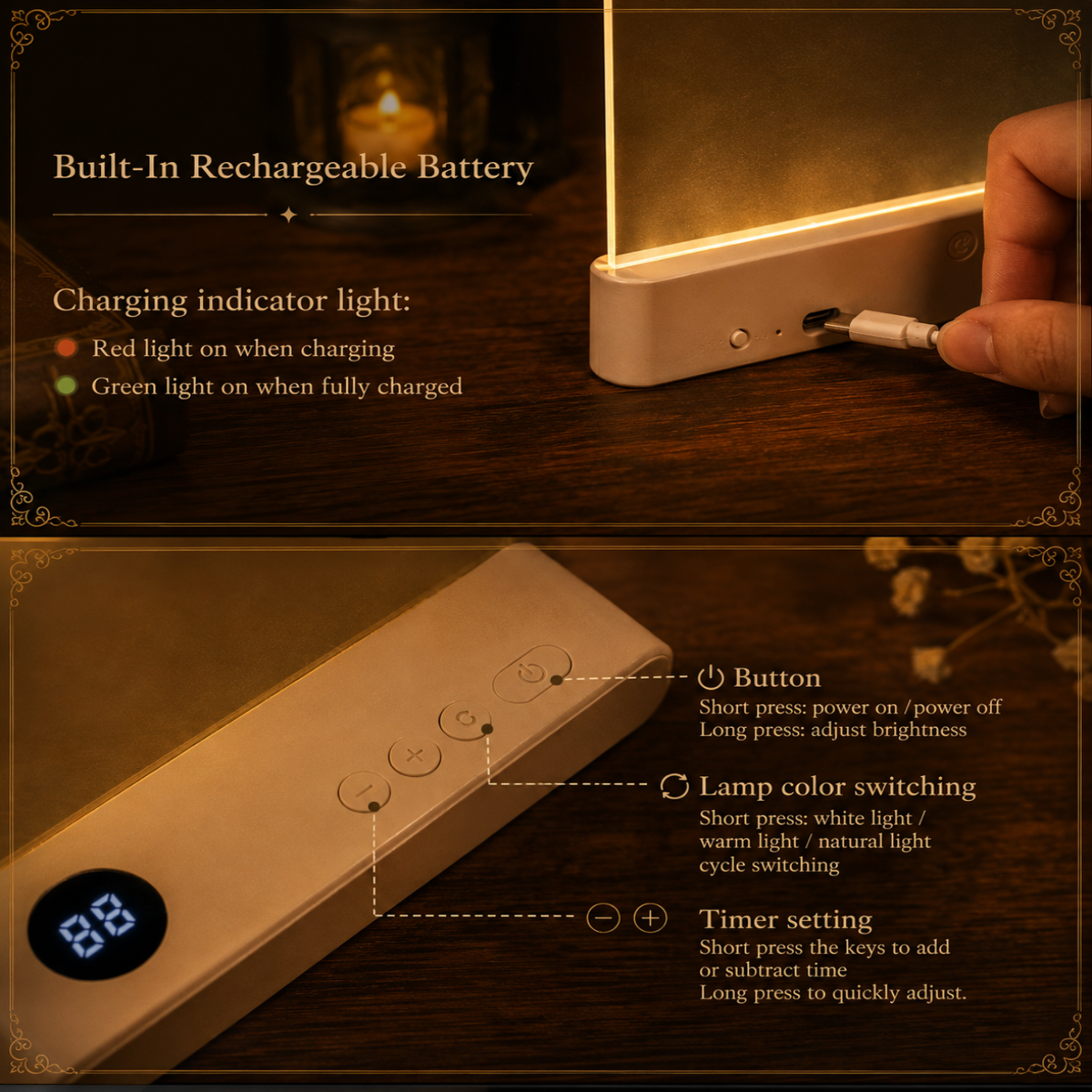 Nookra LumiPage™ Transparent LED Reading Light