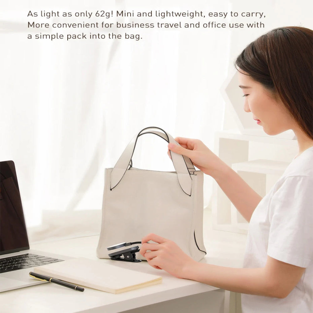 Black Clip-On LED Reading Light