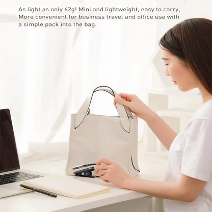 Black Clip-On LED Reading Light