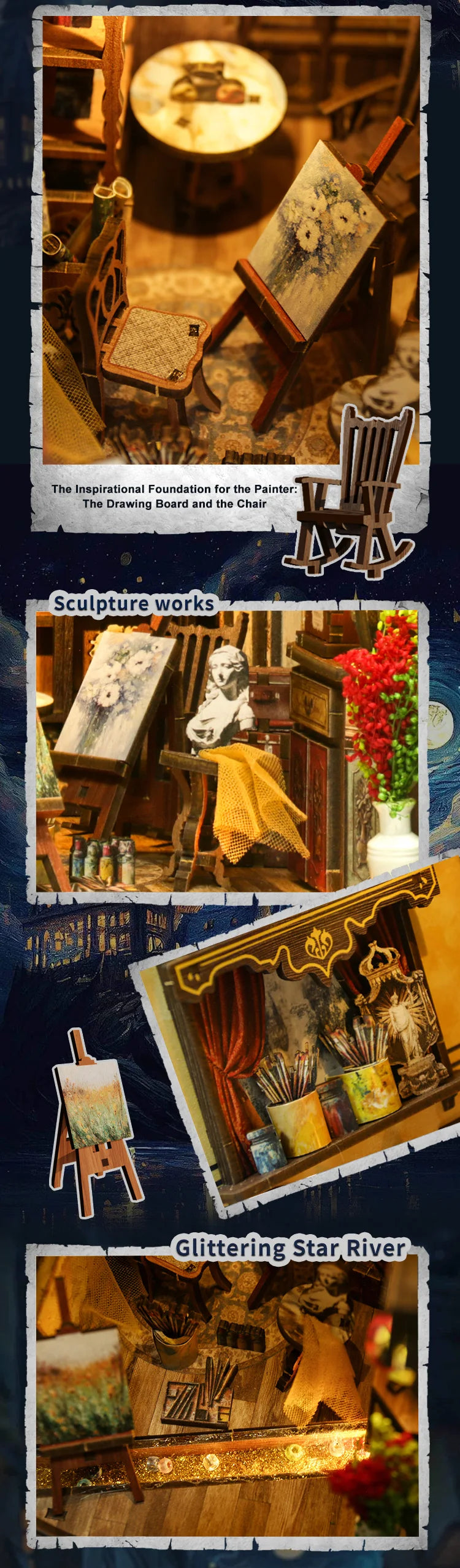 Works Of Art - Handcrafted Mniature Scene