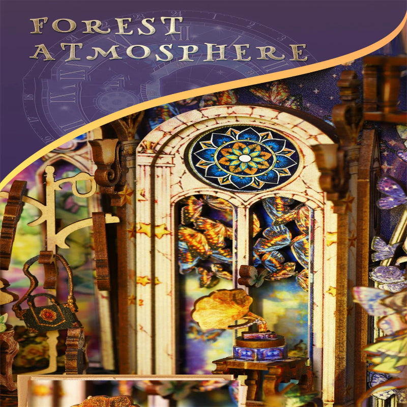 Fairy Tale Elf Castle - Handcrafted Miniature Scene
