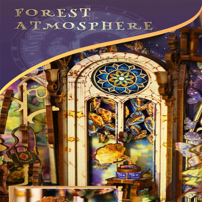 Fairy Tale Elf Castle - Handcrafted Miniature Scene