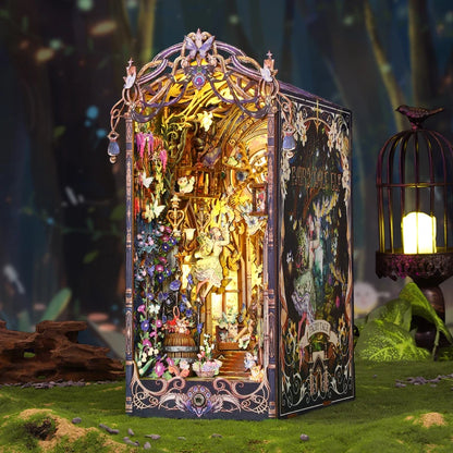 Fairy Tale Elf Castle - Handcrafted Miniature Scene