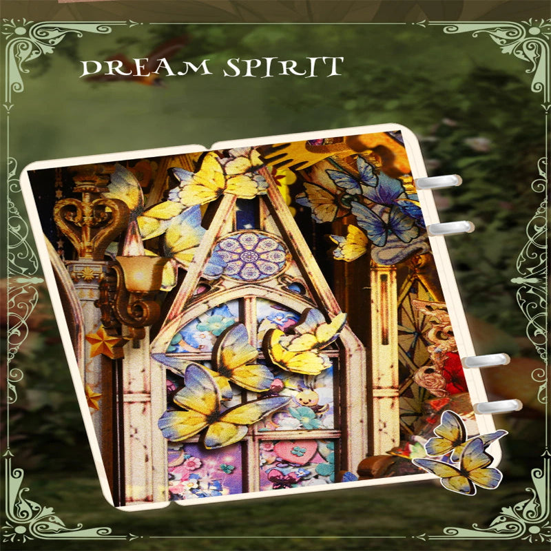 Fairy Tale Elf Castle - Handcrafted Miniature Scene
