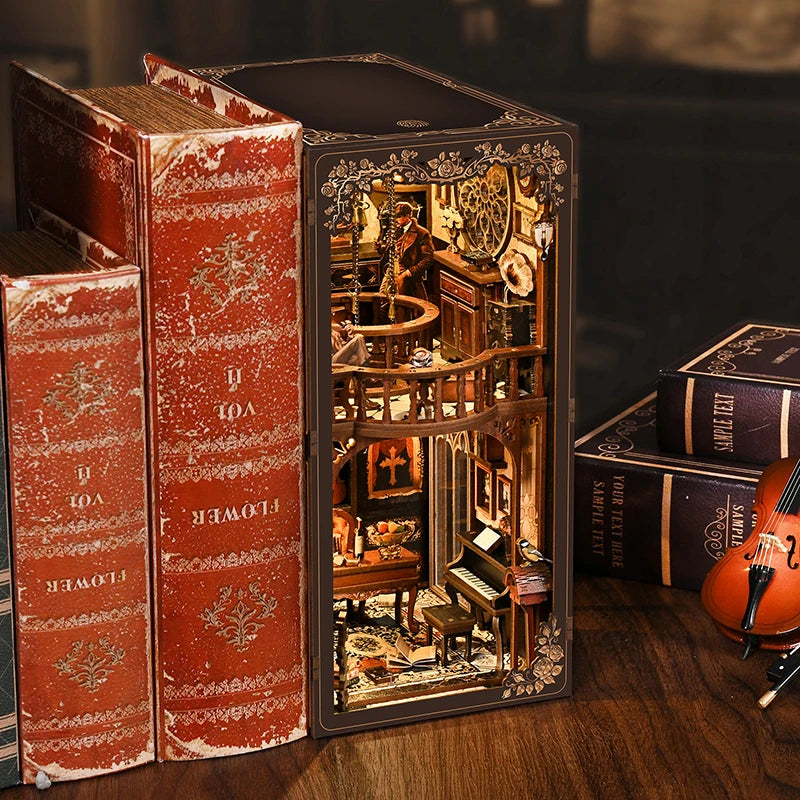 Mystery Case - Handcrafted Miniature Scene