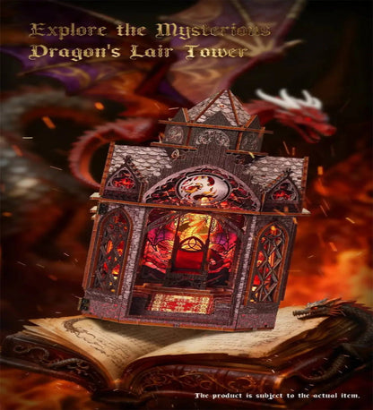 Spire of The Wyrm - DIY Book Nook Kit