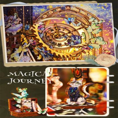 Fairy Tale Elf Castle - Handcrafted Miniature Scene