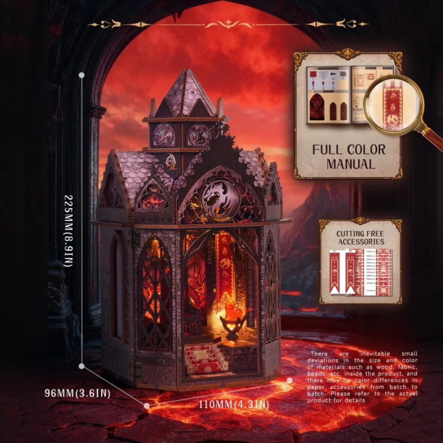 Spire of The Wyrm - DIY Book Nook Kit