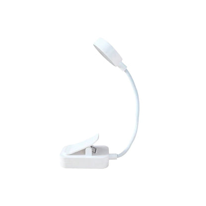 White Clip-On LED Reading Light