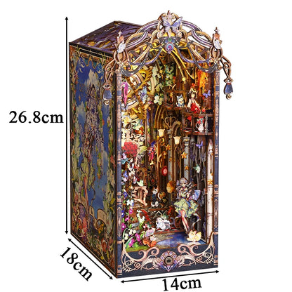 Fairy Tale Elf Castle - Handcrafted Miniature Scene