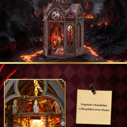 Spire of The Wyrm - DIY Book Nook Kit