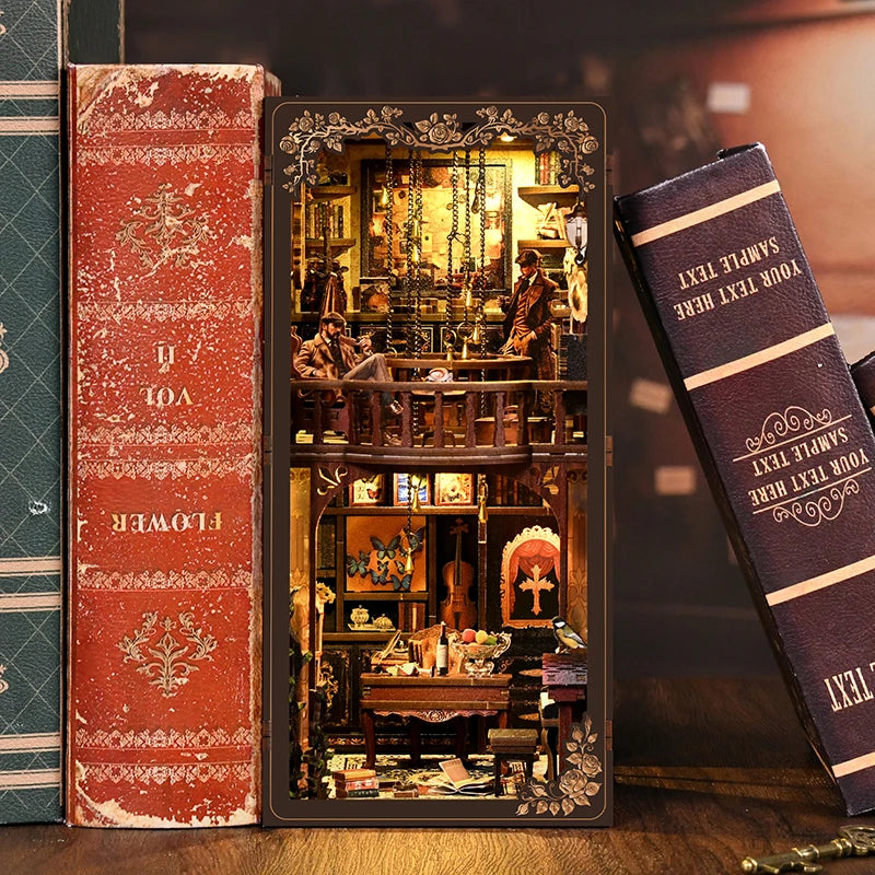 Mystery Case - Handcrafted Miniature Scene