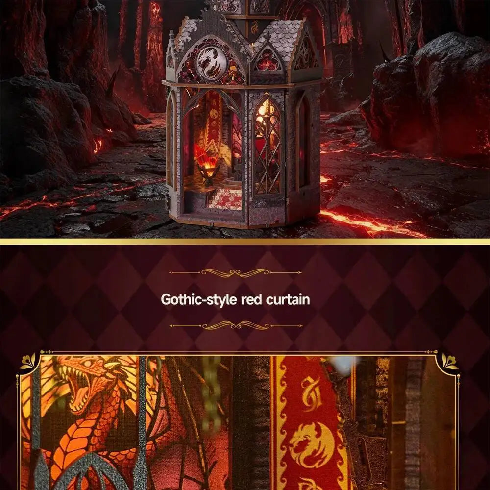 Spire of The Wyrm - DIY Book Nook Kit