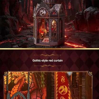 Spire of The Wyrm - DIY Book Nook Kit