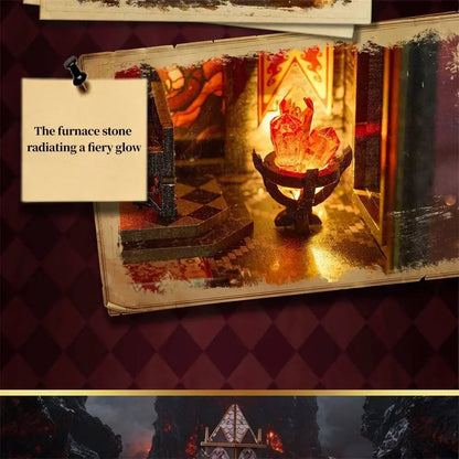 Spire of The Wyrm - DIY Book Nook Kit