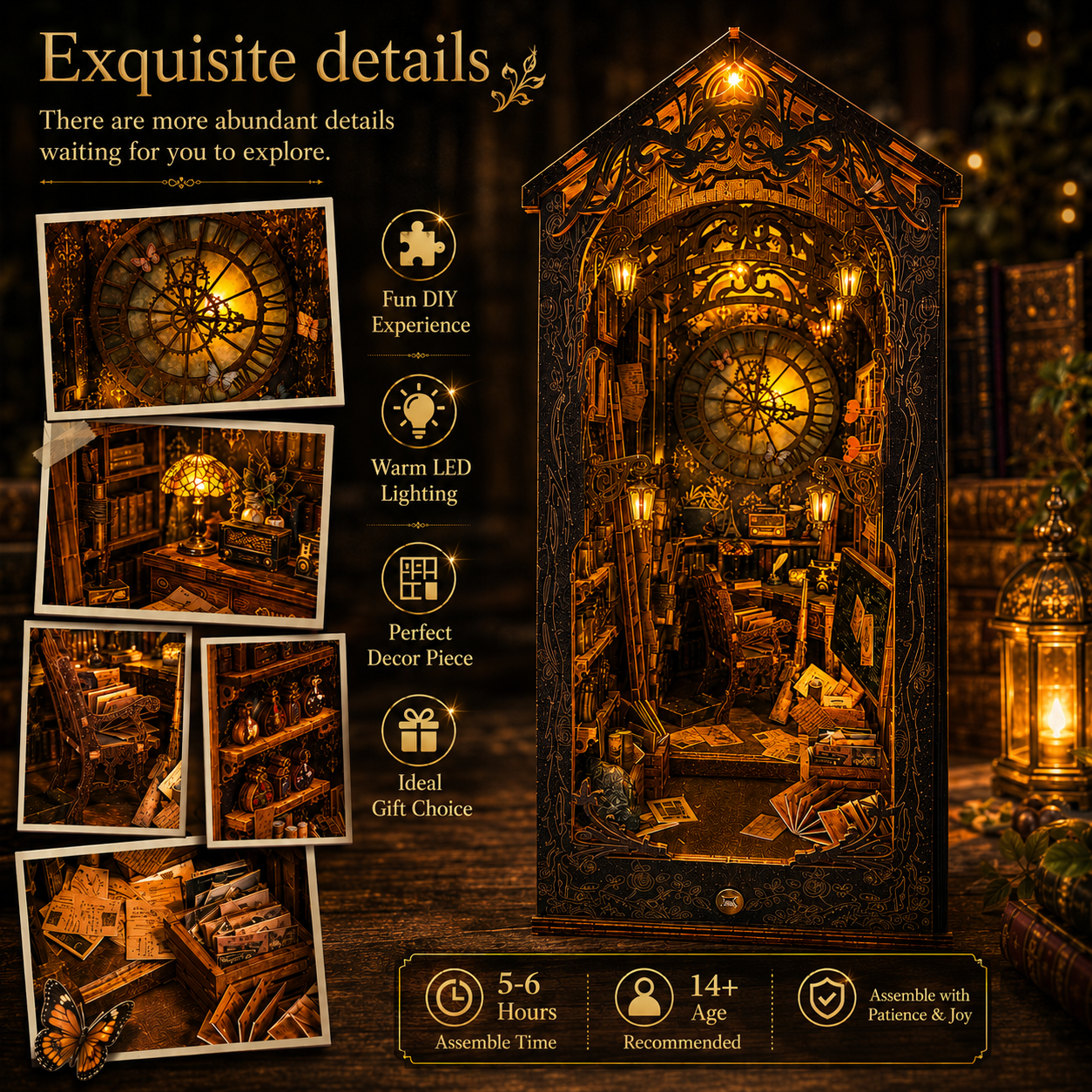 Detective Agency - DIY Book Nook Kit