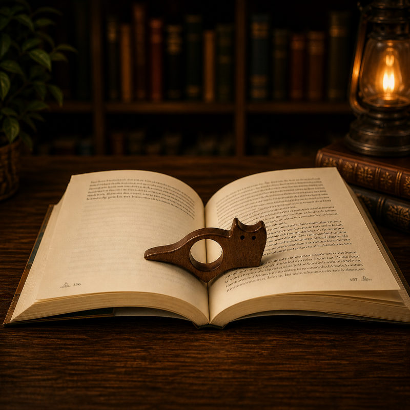 wooden-bookmark-thumb-holder