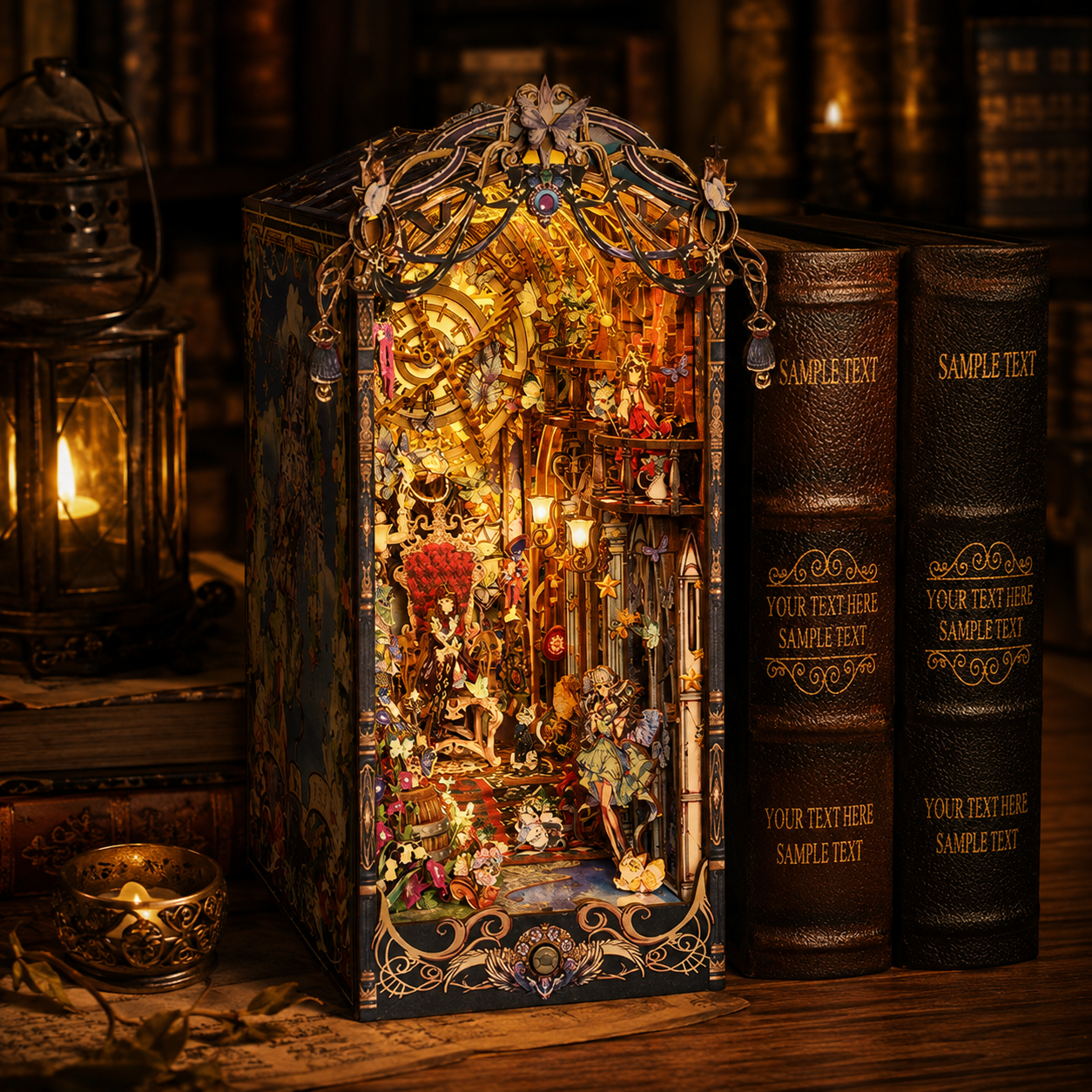 Fairy Tale Elf Castle - DIY Book Nook Kit