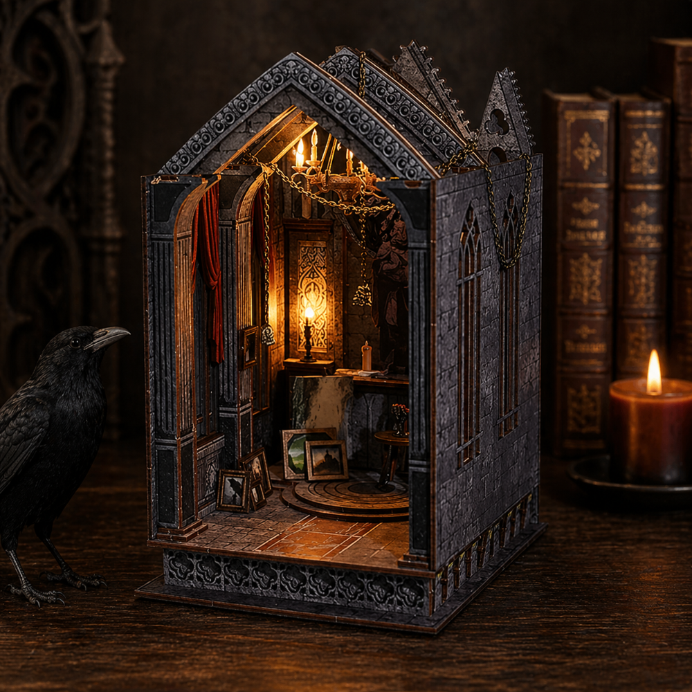 gothic-diy-book-nook