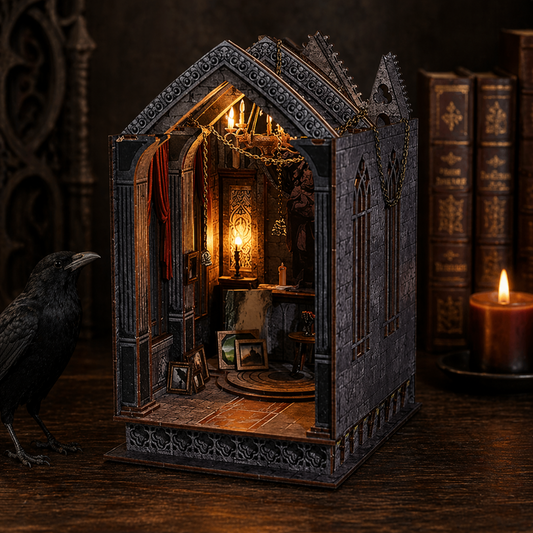 gothic-diy-book-nook