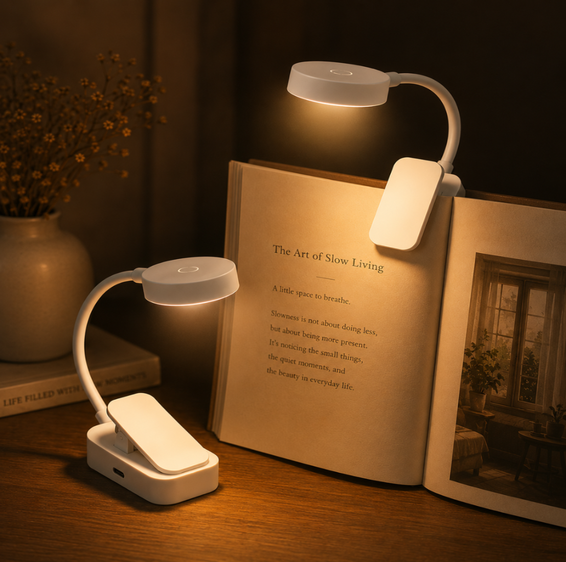 clip on reading light