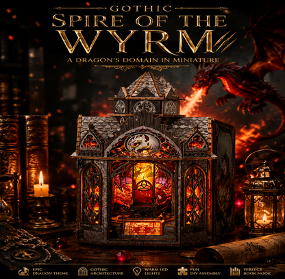 gothic-spire-of-wyrm-book-nook
