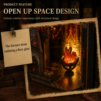 Spire of The Wyrm - DIY Book Nook Kit