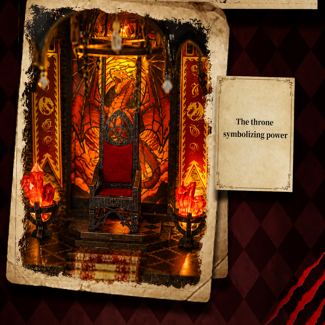 Spire of The Wyrm - DIY Book Nook Kit