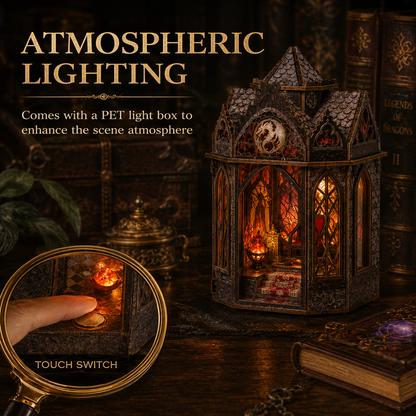 Spire of The Wyrm - DIY Book Nook Kit